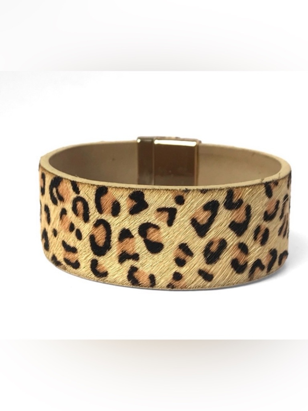 New Magnetic Animal Print Faux Fur Women’s Cute  Trendy Band Bracelets